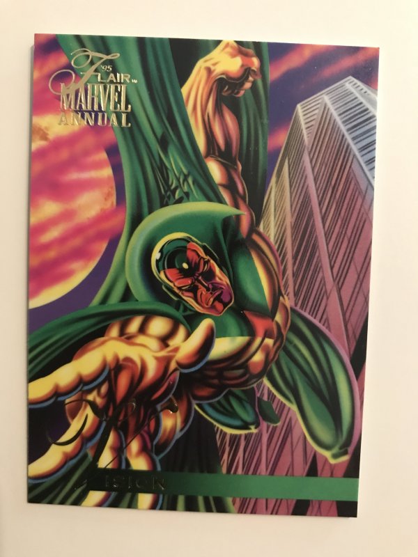 VISION #117 card : Marvel Annual 1995 Flair; NM/M; base, Avengers