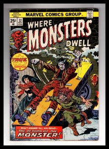 Where Monsters Dwell #32 (1974)  / ID#549