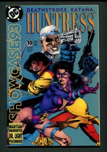 Showcase93 #10 ( 9.2 NM-) Deathstroke, Huntress / October 1993