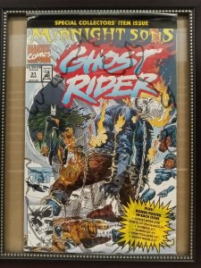 Midnight Suns Ghost Rider #31, Poly-bag, Marvel Comics, Nov 1992. P01