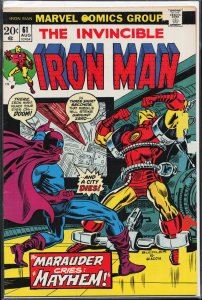 Iron Man #61 (1973) Iron Man