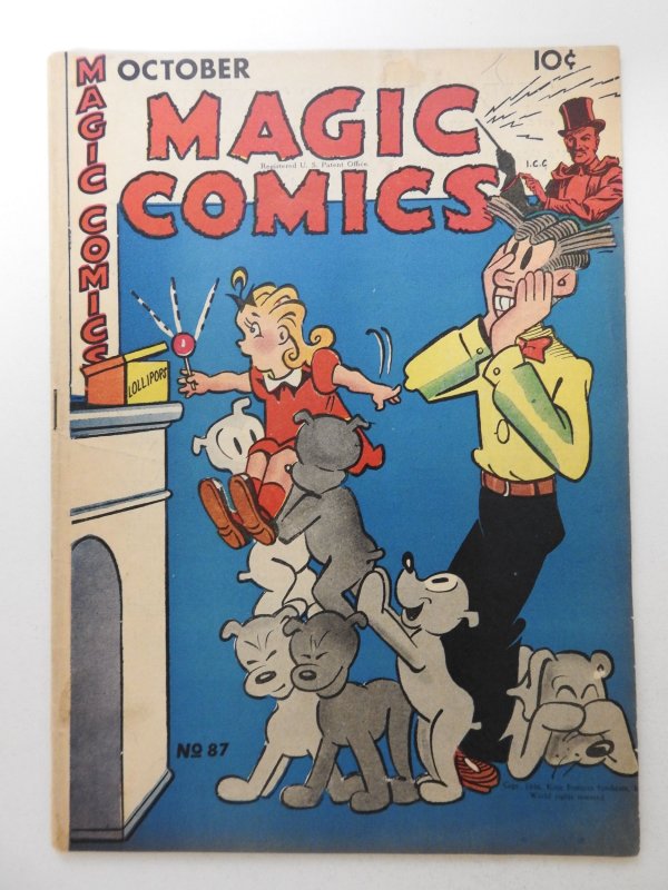 Magic Comics #87 (1946) Sharp VG Condition!