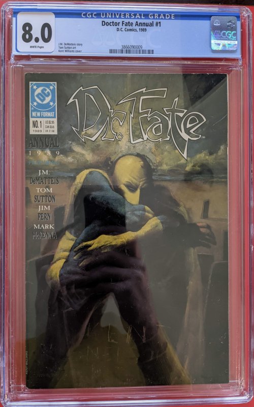 Doctor Fate Annual (1989) CGC - 8.0