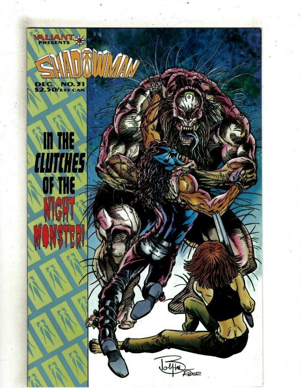 7 Comic Books Solar #38 39 Shadowman #31 Secret Warriors #10 12 16 + J517