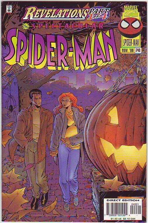 Spider-Man, Peter Parker Spectacular #240 (Nov-96) NM+ Super-High-Grade Spide...