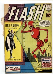 FLASH #133 1962-PUPPET COVER-DC COMICS ROBOT COVER FR/G