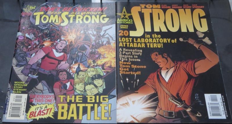 Tom Strong Collection of 17 comics Alan Moore ABC Terrific Adventure Tales