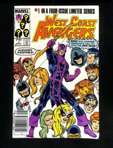 West Coast Avengers #1 Newsstand Variant