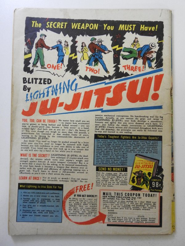 Red Ryder Comics #14 (1943) GD- Condition 2 in tear fc, cover detached