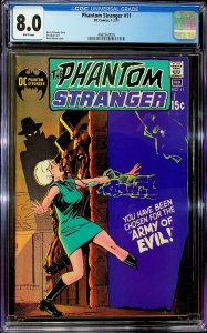 The Phantom Stranger #11 (1971) - CGC 8.0 - Cert#4682360005