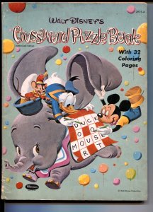 Walt Disney's Crossword Puzzle Book #2975-A-some pages colored-Carl Barks?-G