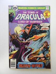 Tomb of Dracula #47 (1976) FN/VF condition