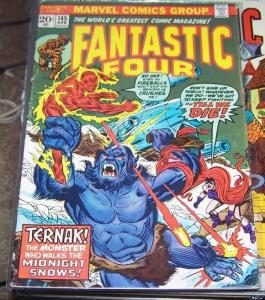 Fantastic Four #145 (Apr 1974, Marvel) inhumans medusa +ternak