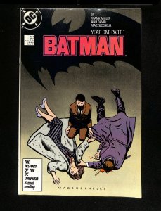 Batman #404 Year One Part 1 Frank Miller!