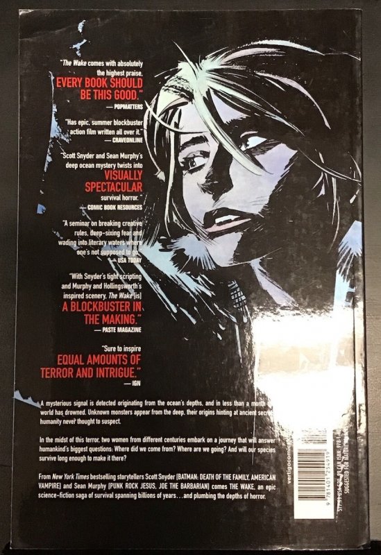 The Wake (DC Vertigo Comics, Trade Paperback 2015) Scott Snyder Sean Murphy