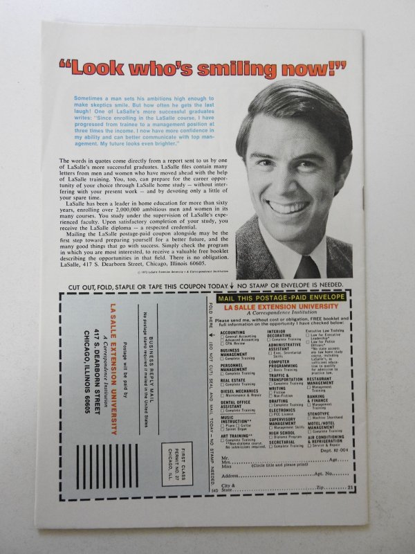 Super-Villain Team-Up #9 (1976) FN+ Condition!