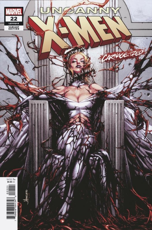 Uncanny X-Men #22 Anacleto Carnage-Ized Variant (Marvel, 2019) NM