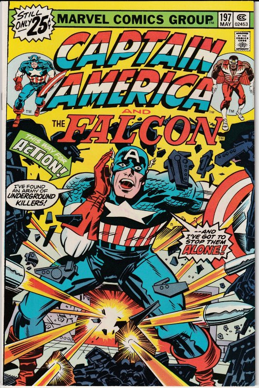 Captain America #197(A) (1976)