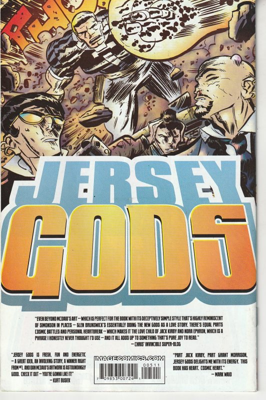 Jersey Gods #5 (2009)