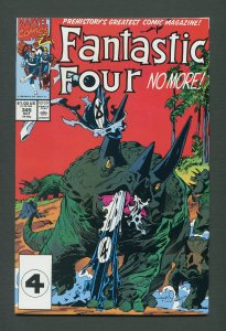 Fantastic Four #345  / 9.2 - 9.4 NM /  October 1990
