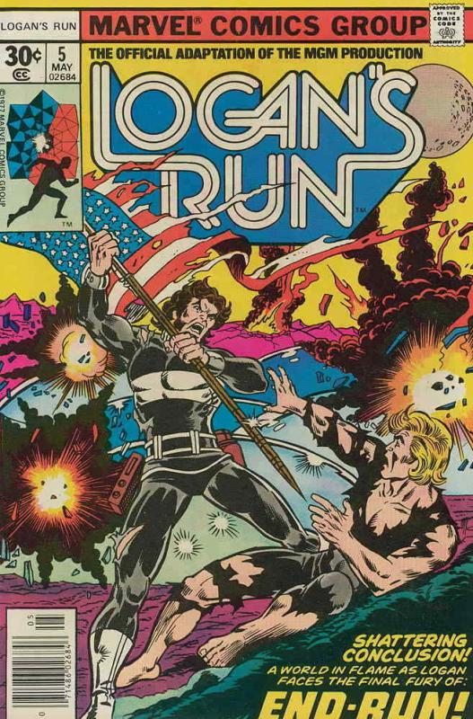 Logan’s Run (Marvel) #5 FN; Marvel | save on shipping - details inside