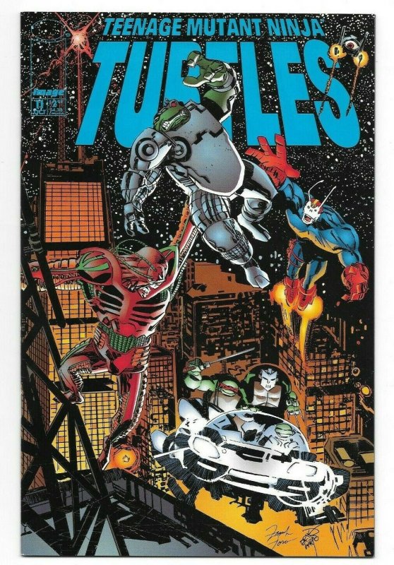 Teenage Mutant Ninja Turtles #11 VF+ 1st Print Savage Dragon Image 1997 TMNT