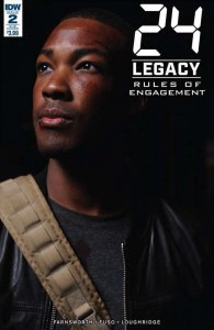 24: Legacy-Rules of Engagement #2A VF ; IDW | Corey Hawkins Photo Variant