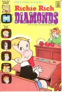 RICHIE RICH DIAMONDS (1972-1982) 9 VF-NM Dec. 1973 COMICS BOOK