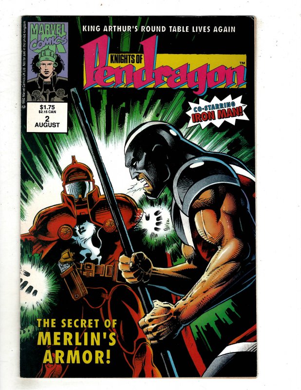 Knights of Pendragon (UK) #2 (1992) YY4