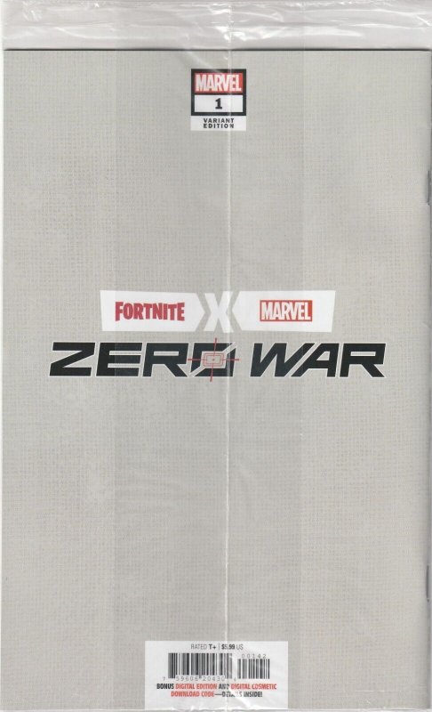 Fortnite X Marvel Zero War # 1 Marco Turini Rare Variant NM Marvel 2022 [I1]