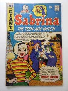 Sabrina the Teenage Witch #6  (1972) Witch Switch! Solid VG- Condition!
