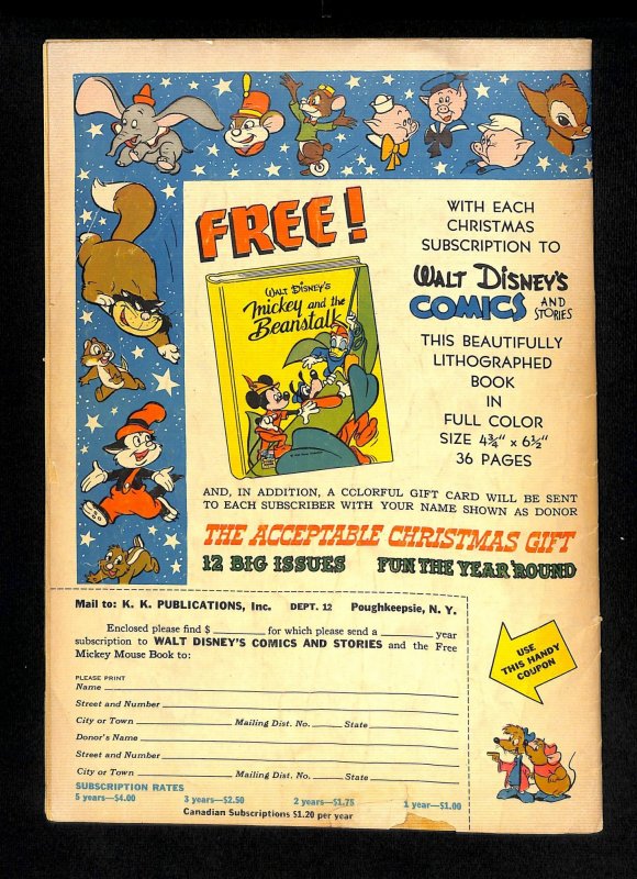 Walt Disney's Comics And Stories #135