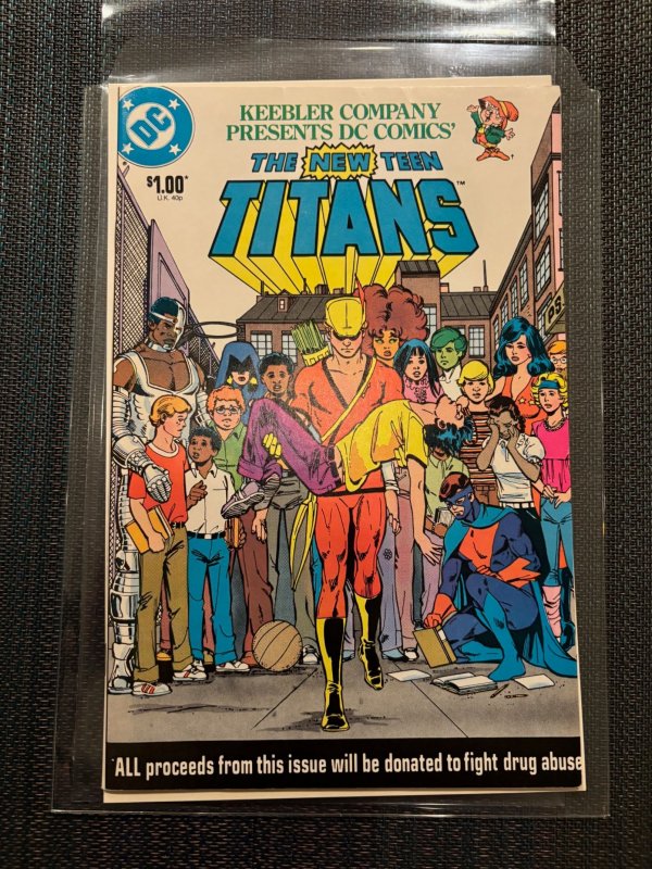The New Teen Titans (Drug Abuse Awareness) #1 Variant Cover (1983)