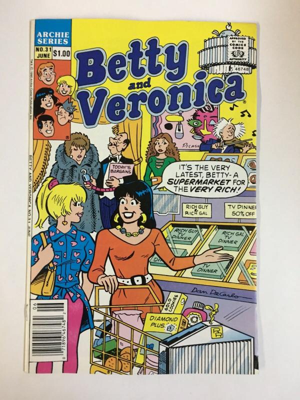 BETTY & VERONICA (1987)31 VF-NM Jun 1990 COMICS BOOK