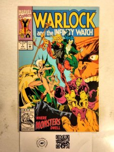 Warlock and the Infinity Watch #7 VF+ Marvel Comics comic book 20 JW39