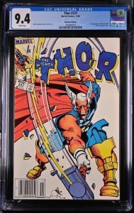 (1983) THOR #337 NEWSSTAND VARIANT COVER 1st Appearance BETA RAY BILL CGC 9.4 WP