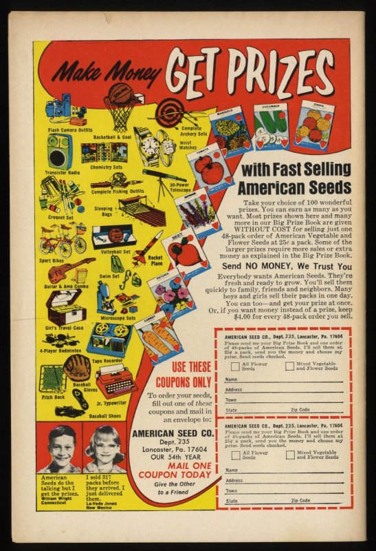 From Beyond the Unknown #16 VG+ 4.5