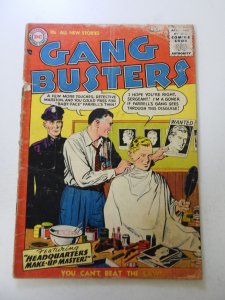 Gang Busters #55 (1957) FR/GD condition see description