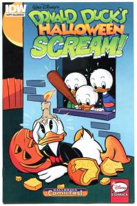 DONALD DUCK HALLOWEEN SCREAM #1 Halloween Comicfest, Promo, 2015, NM, IDW,Disney