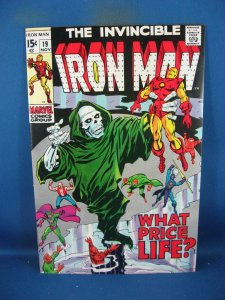 IRON MAN 19  VF+ 1969 MARVEL