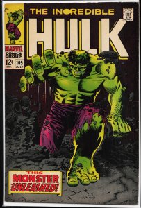 The Incredible Hulk #105 (1968) Hulk