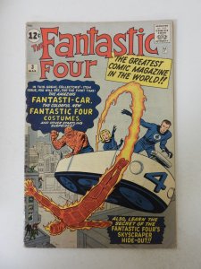 Fantastic Four #3 (1962) VG+ condition