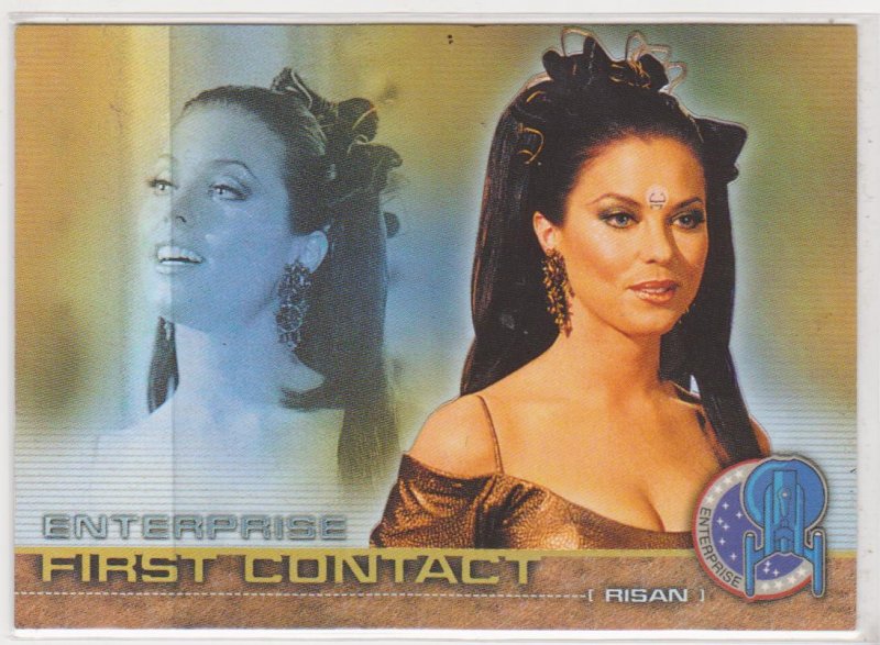 2002 Star Trek Enterprise First Contact #F7 Risan