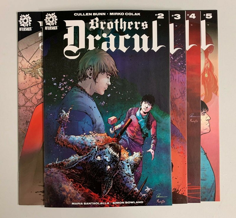 Brothers Dracul #1-5 Set (AfterShock 2018) #1 2ND Print Cullen Bunn (8.5+) 