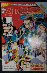 Captain Thunder and Blue Bolt #9 Hero Comics July Jul 1988 (VF)