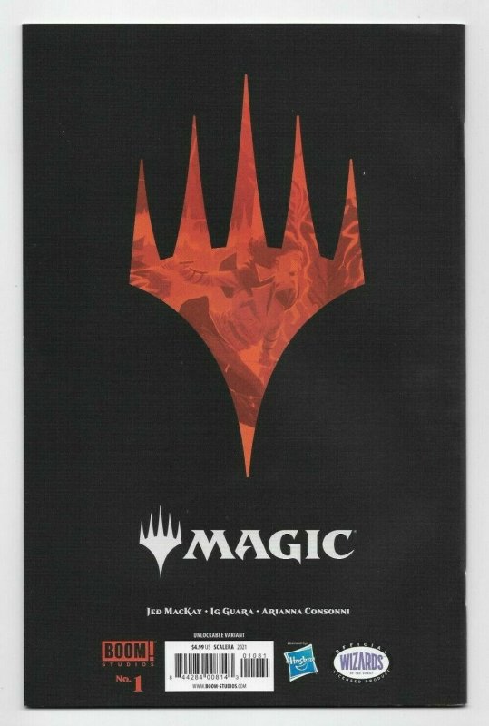 Magic the Gathering #1 Boom Comic 2021 Scalera One Per Store Unlockable Variant