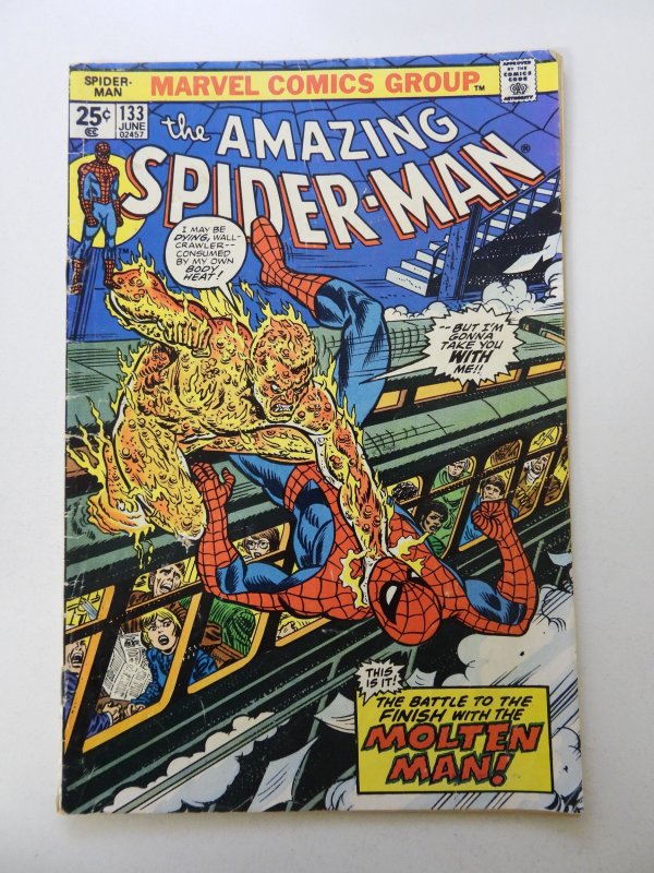 The Amazing Spider-Man #133 (1974) VG- condition