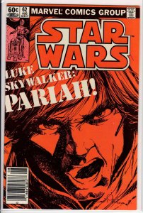 Star Wars #62 Newsstand Edition (1982) 9.0 VF/NM