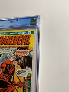 Daredevil 131 Cgc 9.8 Ow/w Pages 1st Bullseye Marvel Bronze Age