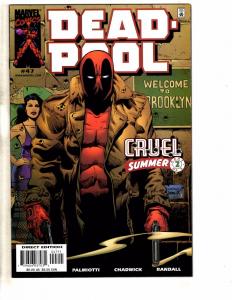 Deadpool # 47 NM Marvel Comic Book X-Force X-Men Domino Cable Wolverine GM16